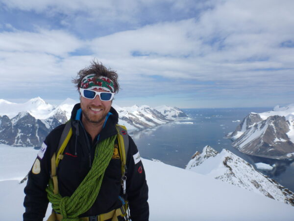 Major Phil Carrotte in the Antartic