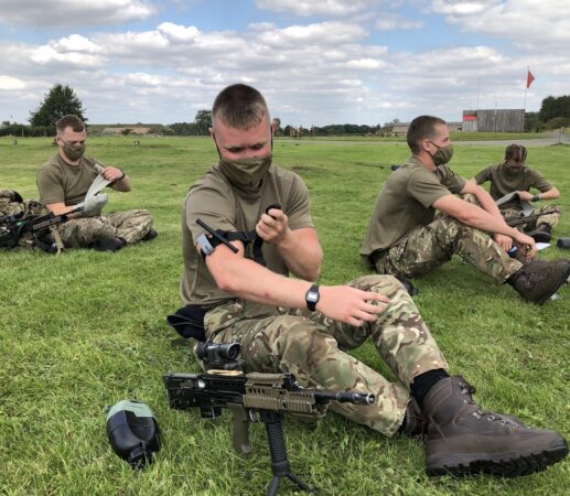 Officer cadet Billy Shield