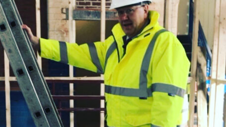 Surveyor Ian Thompson