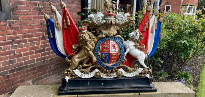 Crest of RFCA headquarters in York