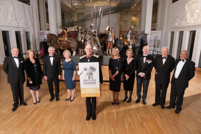 HM Lord-Lieutenant of West-Yorkshire, Ed Anderson with HM Lord-Lieutenants from across Yorkshire, the North West and East Midlands
