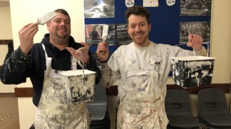 Decorators Shane Benedek and Martyn Jones